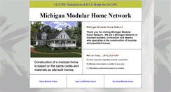 Desktop Screenshot of michiganmodularhomenetwork.com